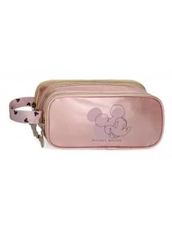Disney Estuche Neceser Triple Compartimento Mickey Outline