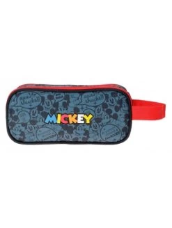 Disney Estuche Neceser Triple Cremallera Mickey Get Moving -Disney estuche neceser triple cremallera mickey get moving 3