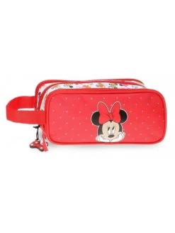 Disney Estuche Neceser Triple Cremallera Minnie Diva