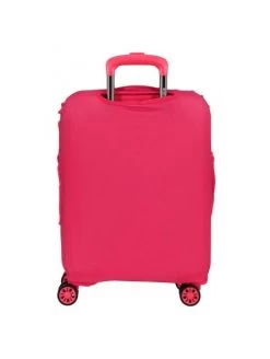 Funda Maleta Mediana Fucsia Disney Funny Covers -Disney funda maleta mediana fusia disney funny covers 3