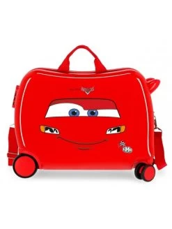Maleta Correpasillos Disney Cars Lightning Mcqueen Face