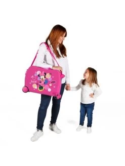 Maleta Correpasillos Disney Love Minnie All Heart Rosa -Disney maleta correpasillos disney love minnie all heart rosa 2