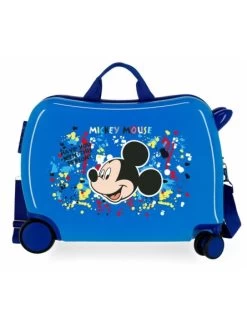 Disney Maleta Correpasillos RG Mickey Colour Mayhem Azul