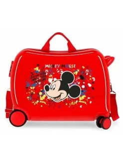 Disney Maleta Correpasillos RG Mickey Colour Mayhem Roja