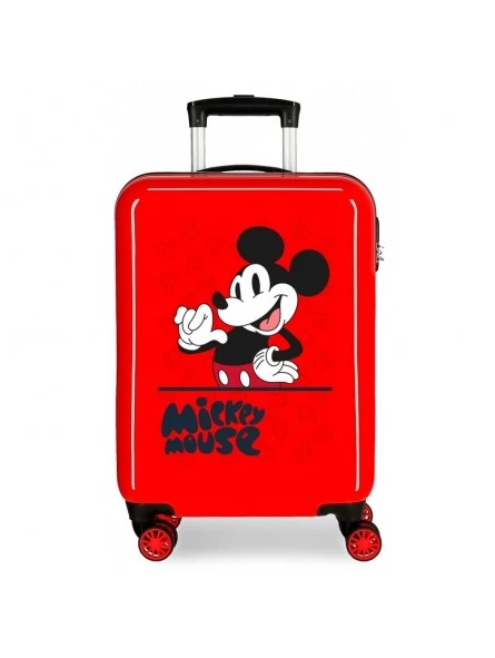 Disney Maleta Cabina Mickey Mouse Fashion Roja 3 Disney Maleta Cabina Mickey Mouse Fashion Roja