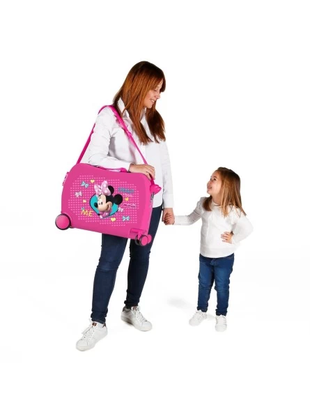 Disney Maleta Infantil Minnie Happy Helpers Rosa 8 Disney Maleta Infantil Minnie Happy Helpers Rosa - Imagen 6