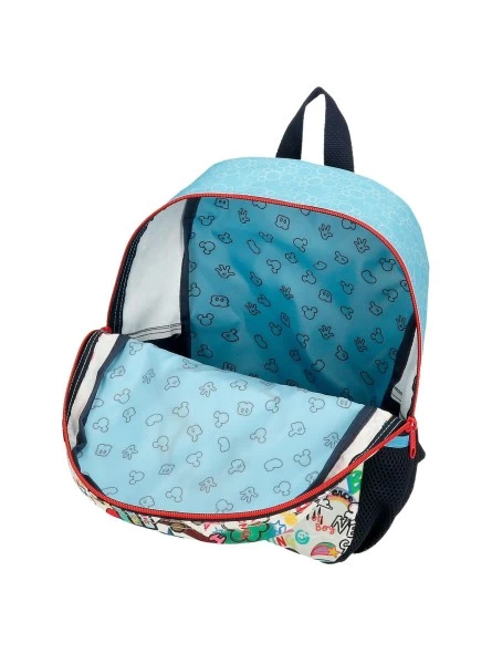 Disney Mochila De Paseo Con Carro Mickey Be Cool 4 Disney Mochila De Paseo Con Carro Mickey Be Cool - Imagen 2