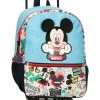 Disney Mochila De Paseo Con Carro Mickey Be Cool -Disney mochila de paseo con carro mickey be cool