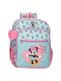 Disney Mochila Escolar Adaptable A Carro Minnie My Happy Place