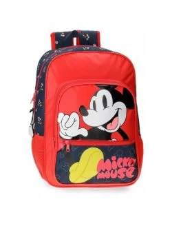 Disney Mochila Escolar Adaptable Mickey Mouse Fashion