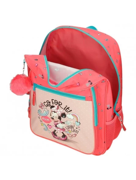 Disney Mochila Grande Adaptable Minnie Lovin Life 4 Disney Mochila Grande Adaptable Minnie Lovin Life - Imagen 2
