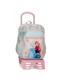 Disney Mochila Grande Con Carro Frozen Strong Spirit