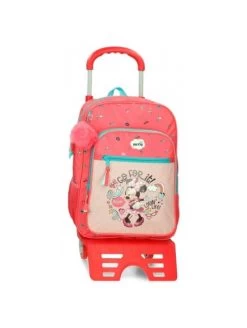 Disney Mochila Grande Con Carro Minnie Lovin Life