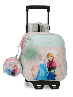 Disney Mochila Guardería Con Carro Frozen Strong Spirit