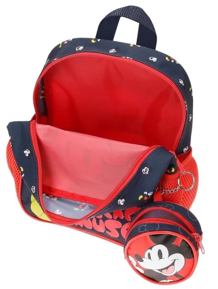 Disney Mochila Guardería Con Carro Mickey Mouse Fashion 4 Disney Mochila Guardería Con Carro Mickey Mouse Fashion - Imagen 2