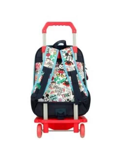 Disney Mochila Mediana Con Carro Mickey Be Cool -Disney mochila mediana con carro mickey be cool 3