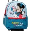Disney Mochila Mediana Con Carro Mickey Road Trip -Disney mochila mediana con carro mickey road trip