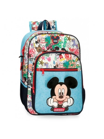 Disney Mochila Mediana Mickey Be Cool 3 Disney Mochila Mediana Mickey Be Cool