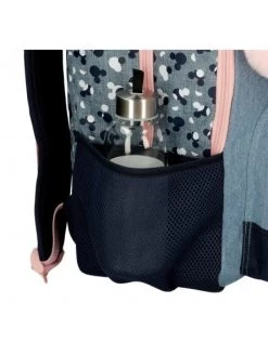 Disney Mochila Preescolar Adaptable Mickey Denim -Disney mochila preescolar adaptable mickey denim 5