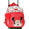 Disney Mochila Preescolar Con Carro Minnie Diva -Disney mochila preescolar con carro disney minnie diva