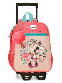 Disney Mochila Preescolar Con Carro Minnie Lovin Life