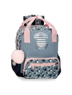 Disney Mochila Preescolar Mickey Denim