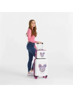 Disney Neceser Duro Minnie Magic Corazones Blanco -Disney neceser duro minnie magic dots blanco 2