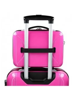 Disney Neceser Duro Minnie Magic Corazones Blanco -Disney neceser duro minnie magic dots blanco 3