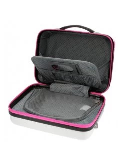 Disney Neceser Duro Minnie Magic Corazones Blanco -Disney neceser duro minnie magic dots blanco 4