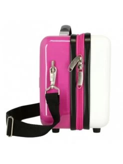 Disney Neceser Duro Minnie Magic Corazones Blanco -Disney neceser duro minnie magic dots blanco 6